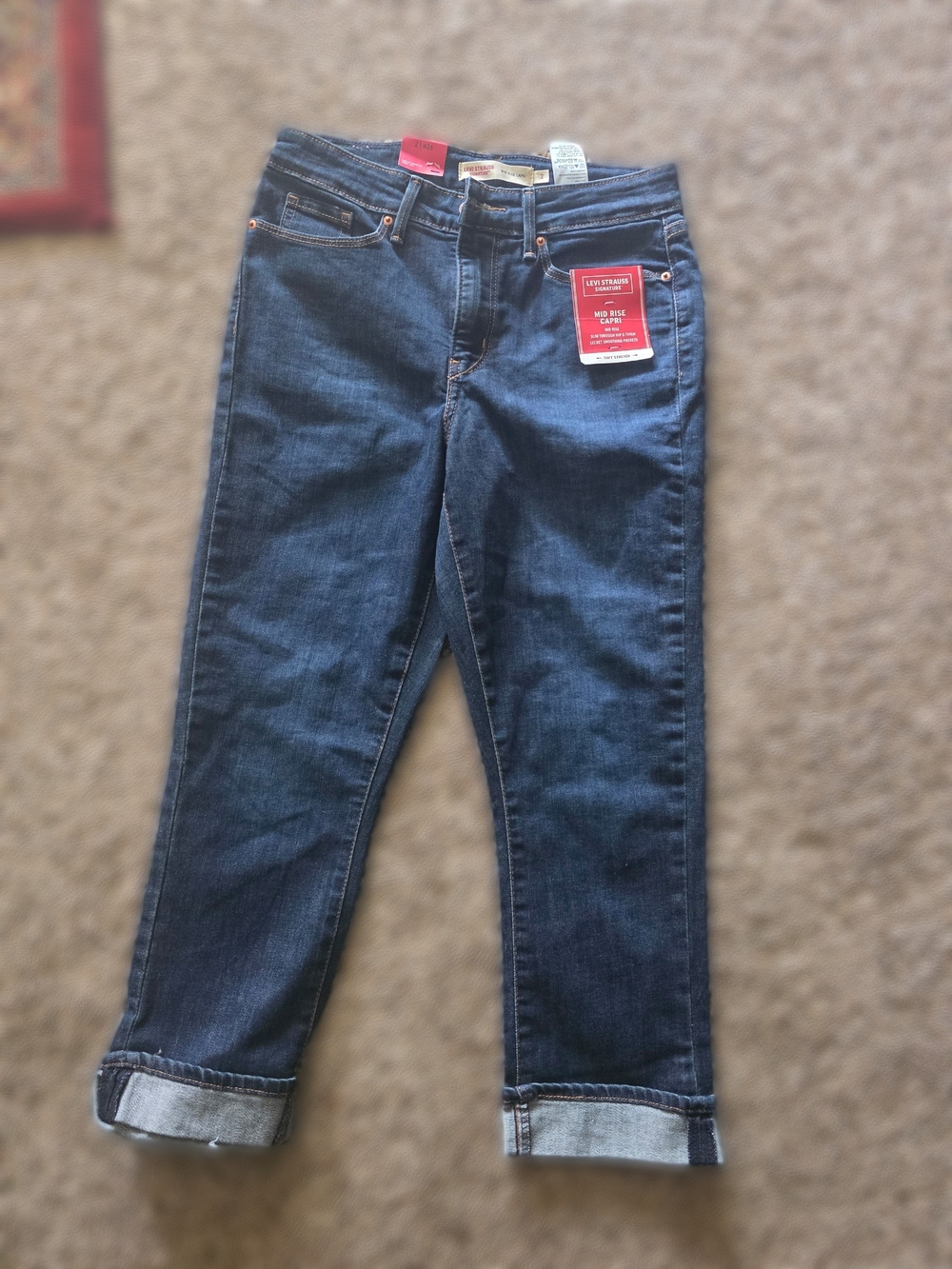 Levi's Women's Dark Indigo Boyfriend Jeans